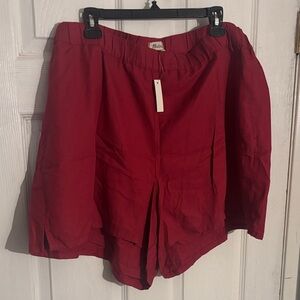 Madewell Women's Red Shorts
